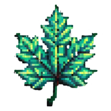 leaf sticker