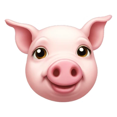 Mini pig sticker