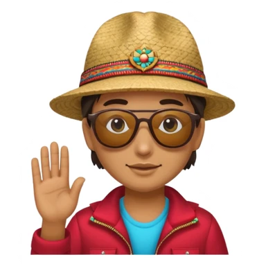 Tourist in Cusco sticker