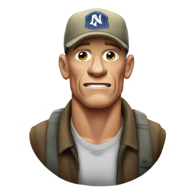 John cena homeless sticker