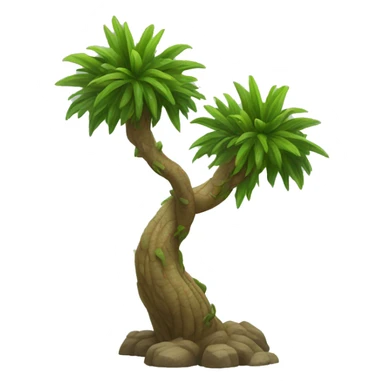 Dragon trees sticker