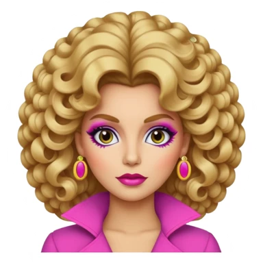 victoria female in 1980's sticker