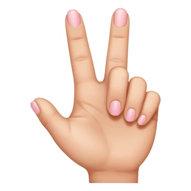 😝 sticking up pinky finger sticker