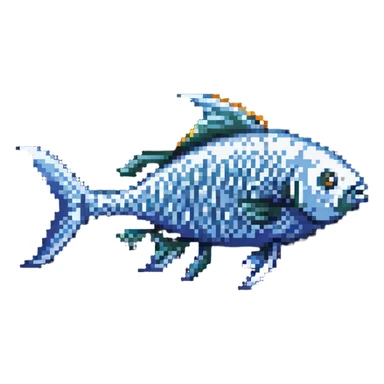 thin fish sticker