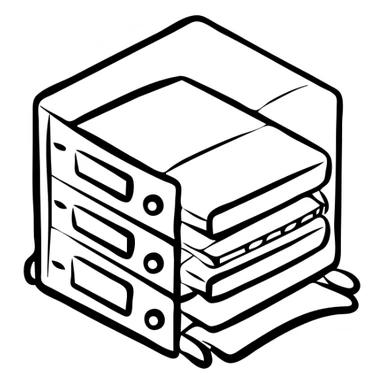 computer server rack sticker