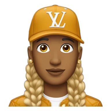 Louis Vuitton cap sticker