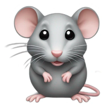 Rat avec de l’argent sticker