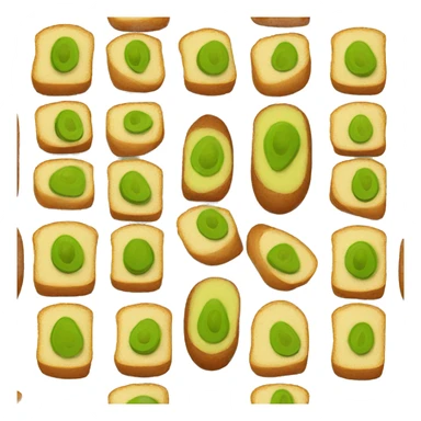 Avocado bread sticker