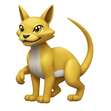 Abra from Pokémon sticker