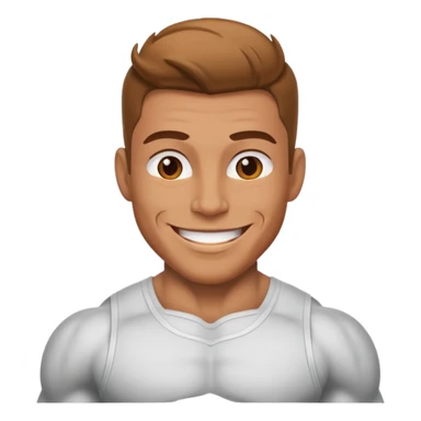 persona musculosa sticker