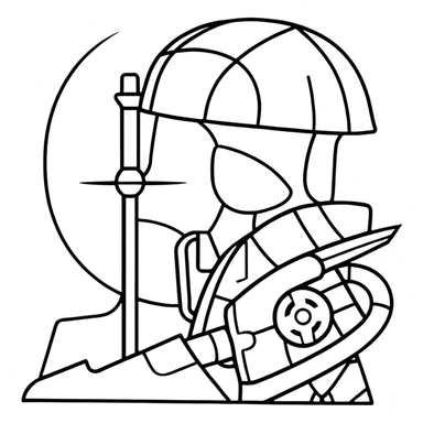 Персонажи из мобильной игры War & order (camel games) sticker