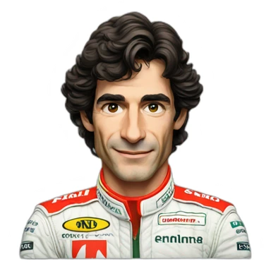 Ayrton Senna sticker