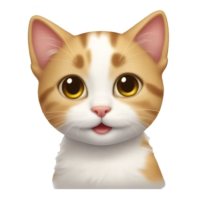 Cute Kitten best friends sticker