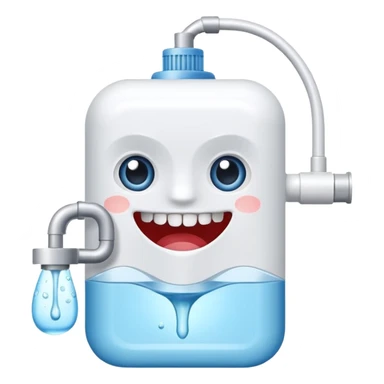 Irrigator for teeth  sticker