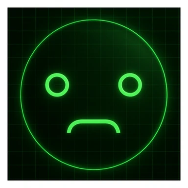 Create a variant of the dark CIA-inspired style image with a green glowing grid overlay, maintaining the dark and mysterious atmosphere. sticker