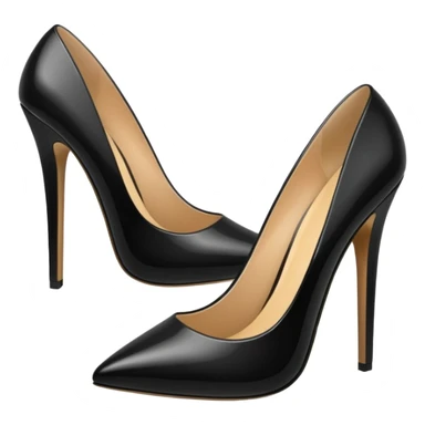 black heels sticker