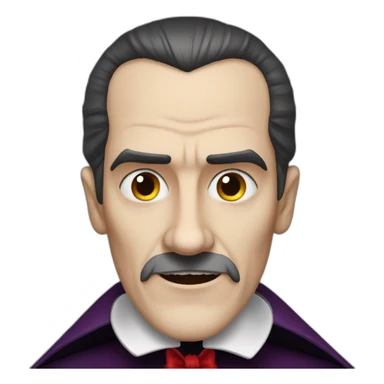 Count Dracula sticker