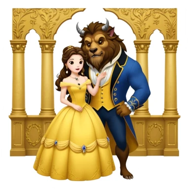 Beauty and the Beast sticker