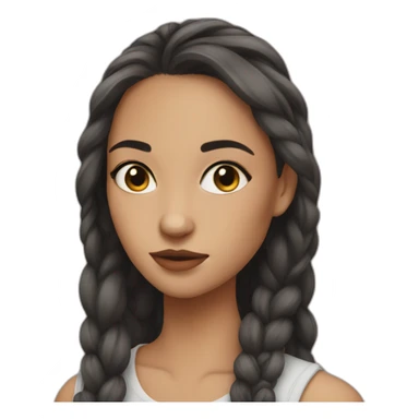 Side Eyeing Chloe sticker