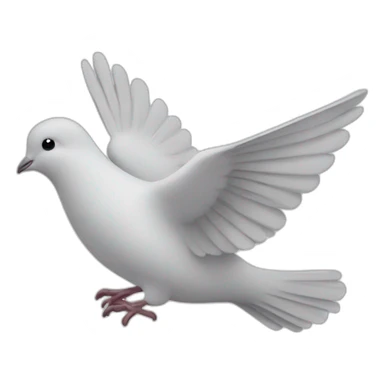 Dove with a Message sticker