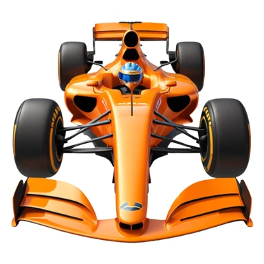 mclaren Formula one car sticker