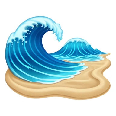 Bioluminescent Beach sticker