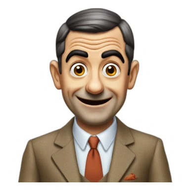 Mister bean sticker