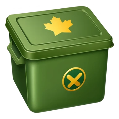 military daily dry rations green color sticker