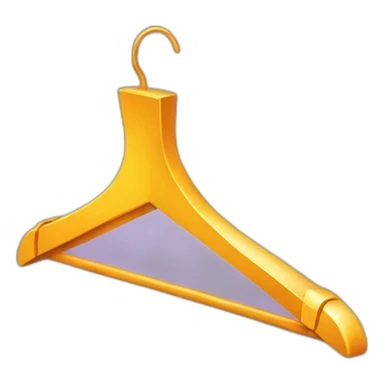 velvet hanger sticker