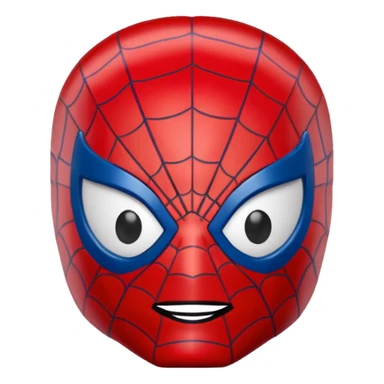 Spiderman Lego head sticker