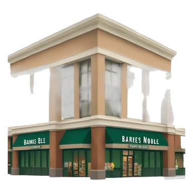 Barnes & noble store sticker