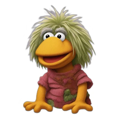 Fraggle Rock sticker