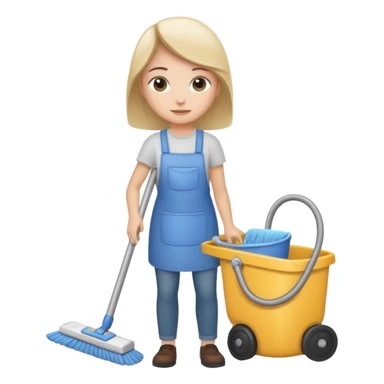 Cleaning your house
should be a priority sticker