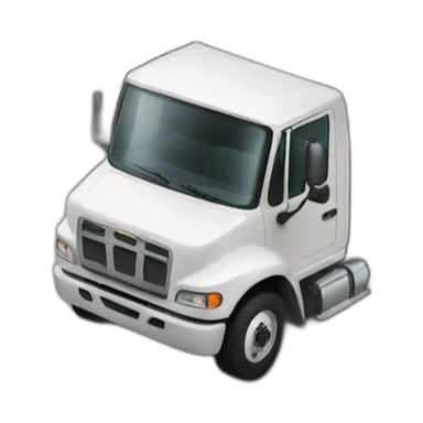 shipping truck sticker