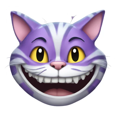 cheshire cat sticker