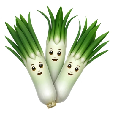 green onion emoji sticker