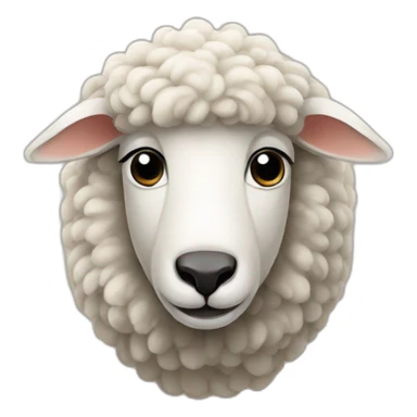 the sheep from Armenia sticker
