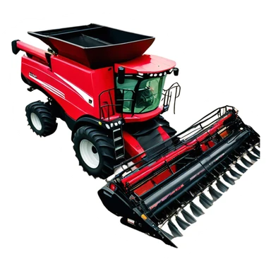 CaseIH harvester sticker