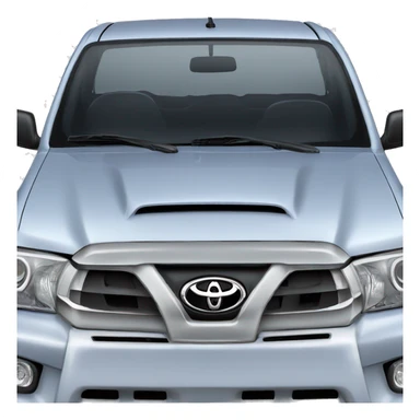 toyota hilux front hood sticker