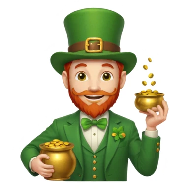 Leprechaun sticker