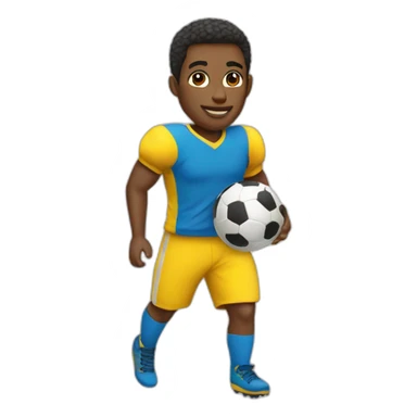 Street footballeur  sticker
