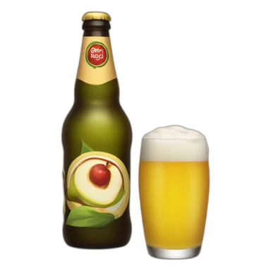 boga cidre beverage sticker