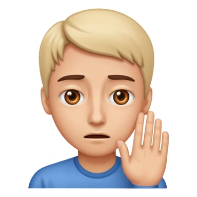 Eye twitching sticker