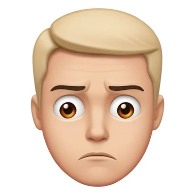 Cara de desagradable pero juzgadora  sticker