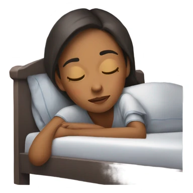 oversleeping daughter sticker
