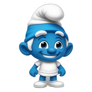 Smurfs sticker