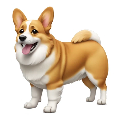 Corgi shaking its buttocks  sticker