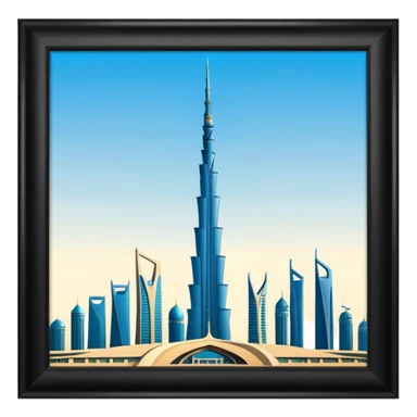 برج المملكة الرياض sticker