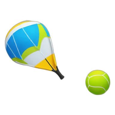 beach tennis sticker