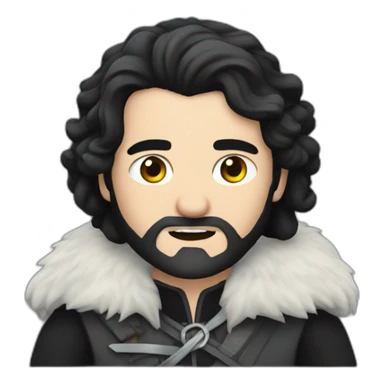 John Snow sticker